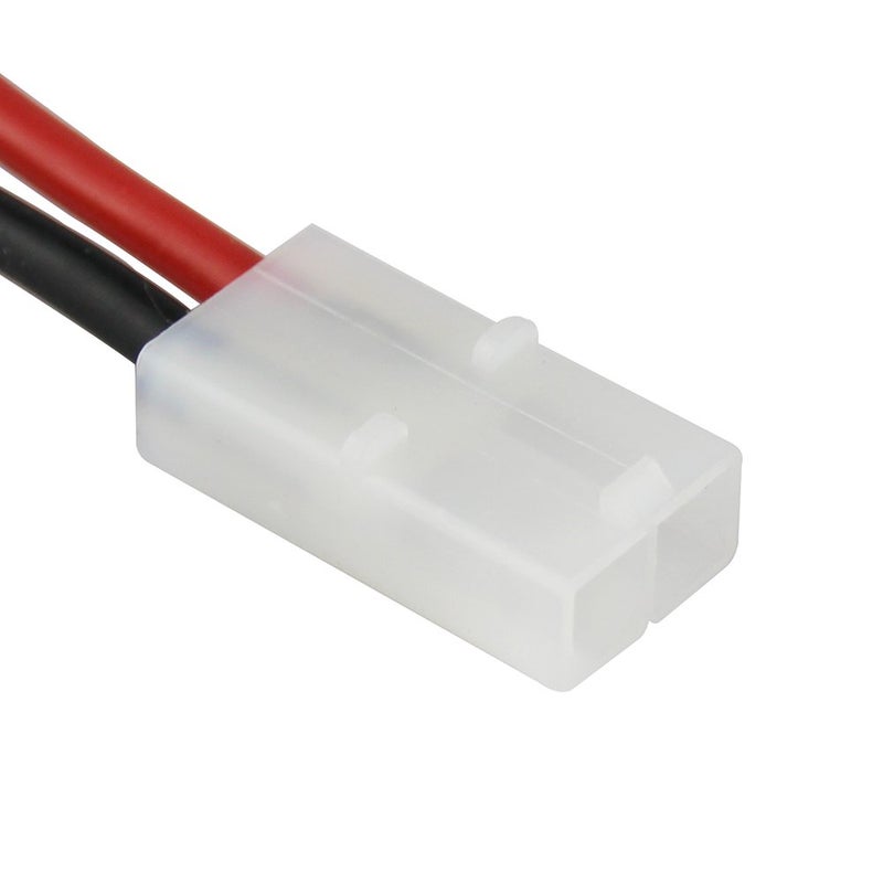 OliYin 3pcs Male Anti-skid T-plugs to plug for Tamiya Female Connector Adapter Cable 14awg 1.96in for Lipo Charger(pack of 3) - Image 5